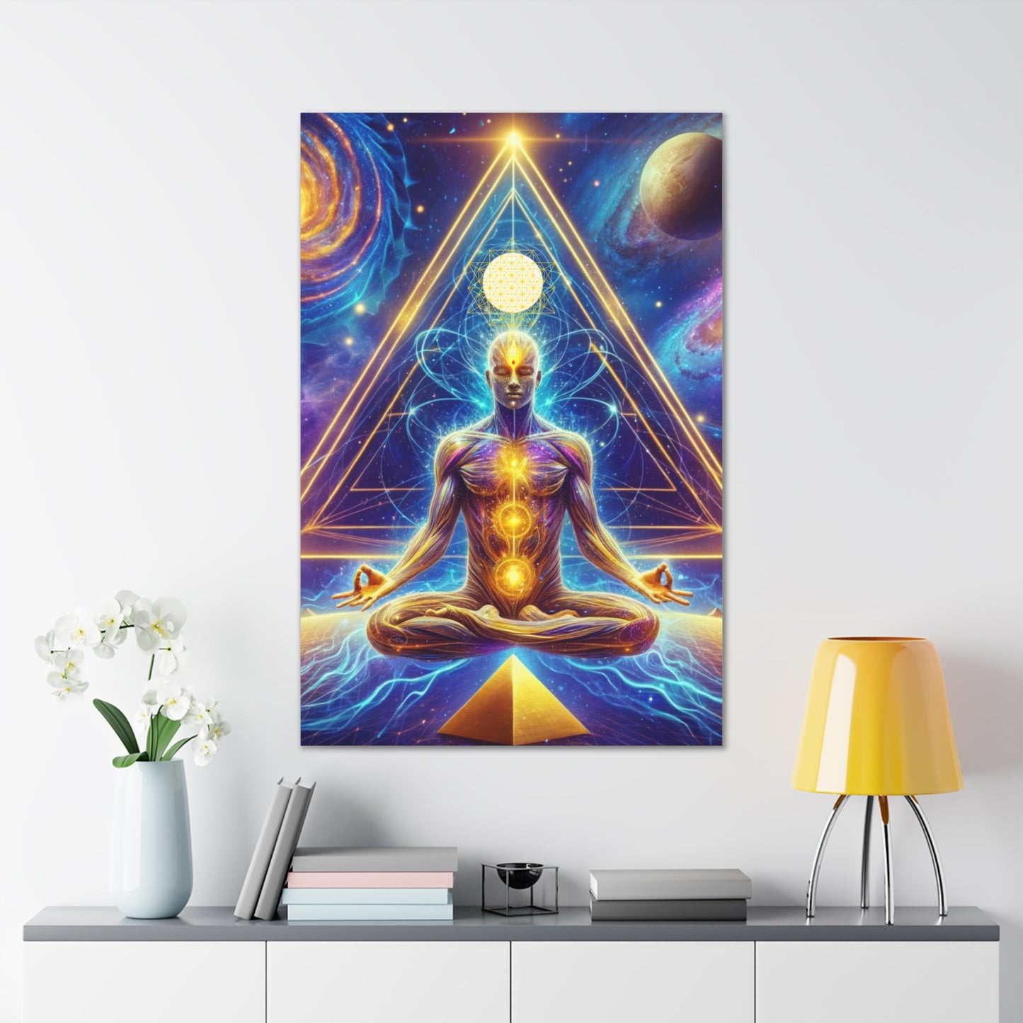 Quantum Entanglement Art Canvas Ed. 5