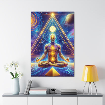 Quantum Entanglement Art Canvas Ed. 5