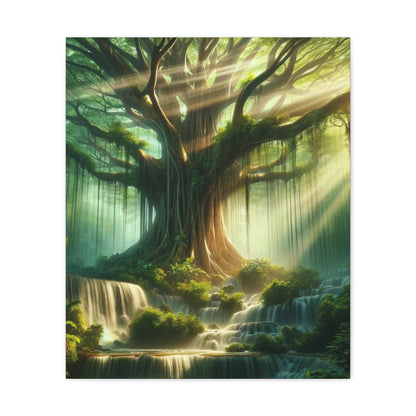 Trees of Light Art Canvas Ed. 22