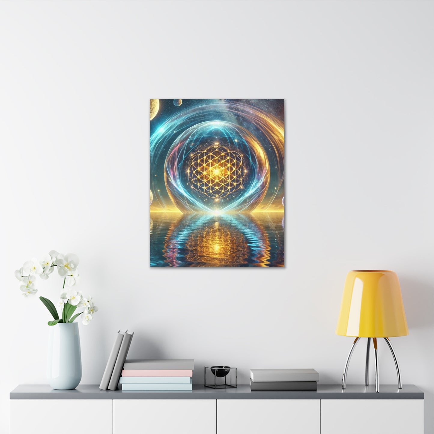 Sacred Geometry Art Canvas Ed. 14