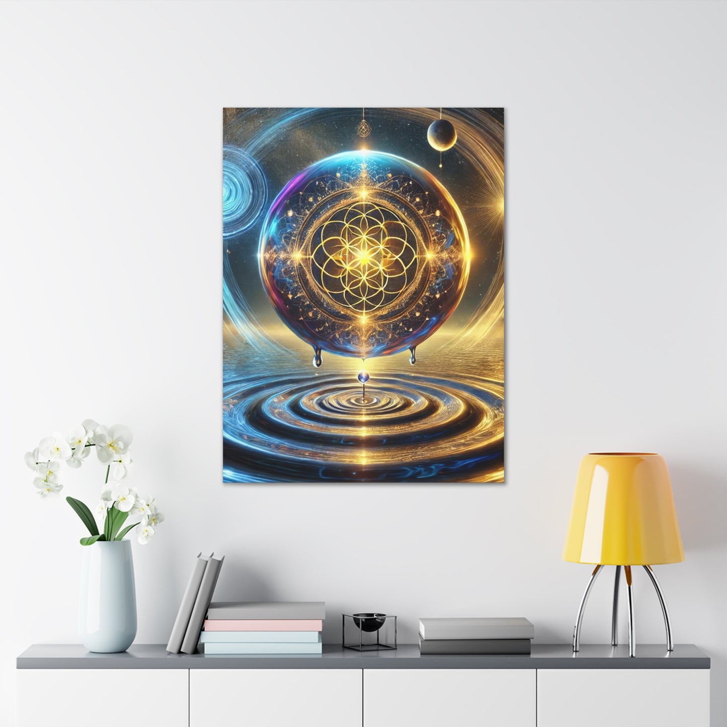 Sacred Geometry Art Canvas Ed. 25