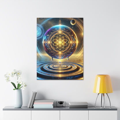 Sacred Geometry Art Canvas Ed. 25