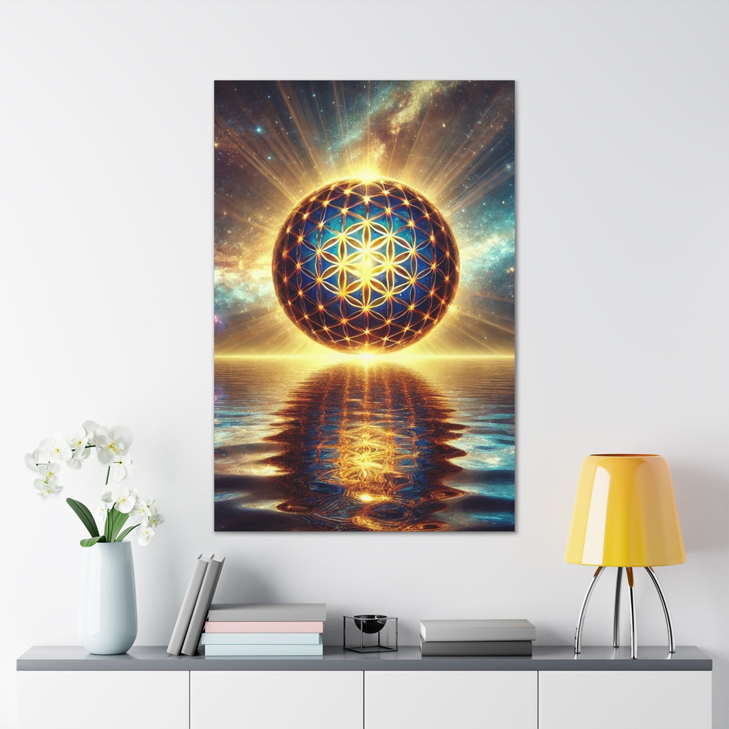 Sacred Geometry Art Canvas Ed. 47