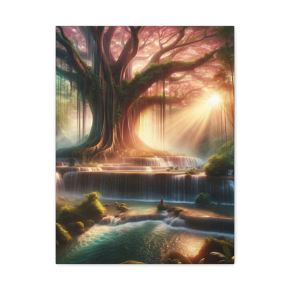 Trees of Light Art Canvas Ed. 23