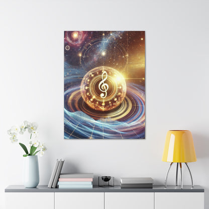 Sacred Geometry Art Canvas Ed. 63