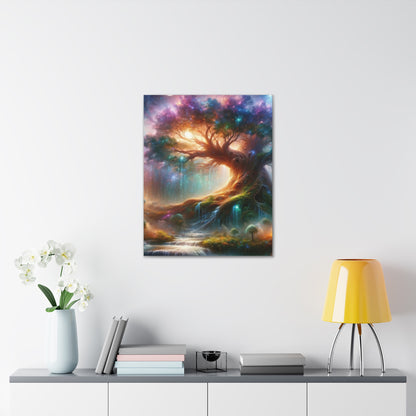 Trees of Light Art Canvas Ed. 2