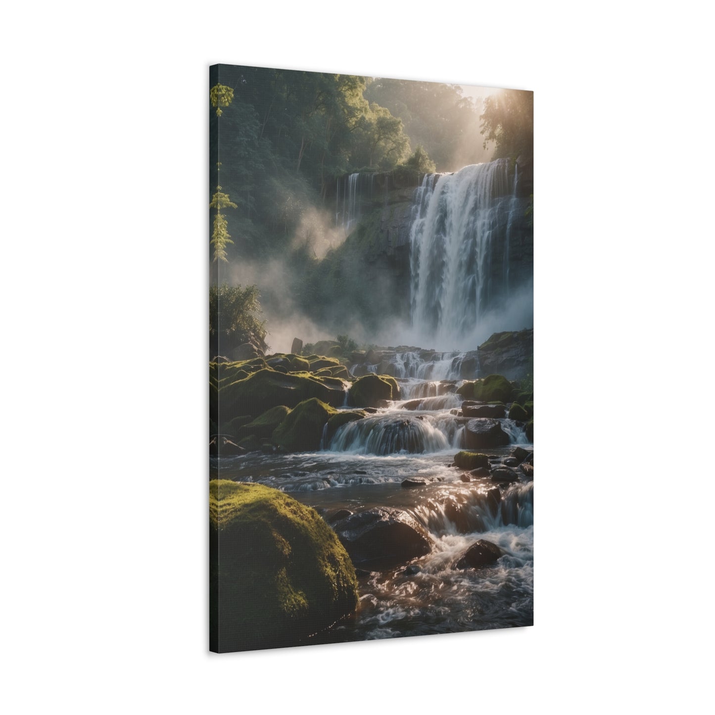 Majestic Waterfalls Art Canvas Ed. 15