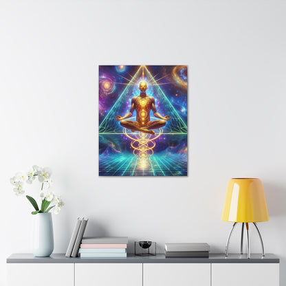 Quantum Entanglement Art Canvas Ed. 18