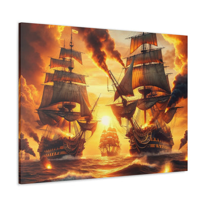 Voyage & Conquest Art Canvas Ed. 2