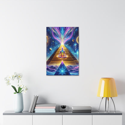 Quantum Entanglement Art Canvas Ed. 1