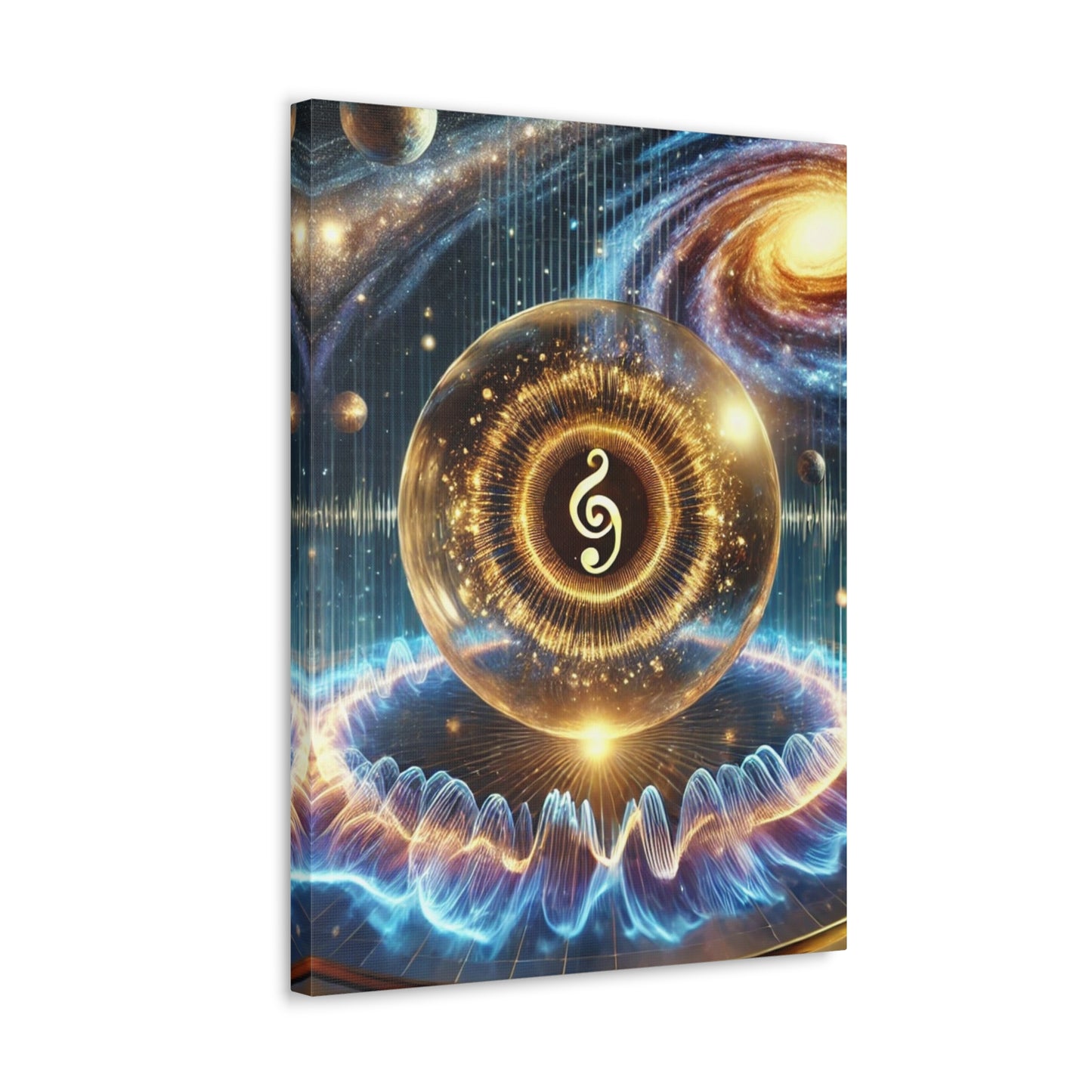 Sacred Geometry Art Canvas Ed. 62