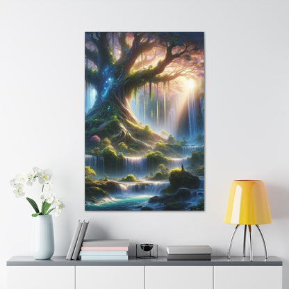 Trees of Light Art Canvas Ed. 1