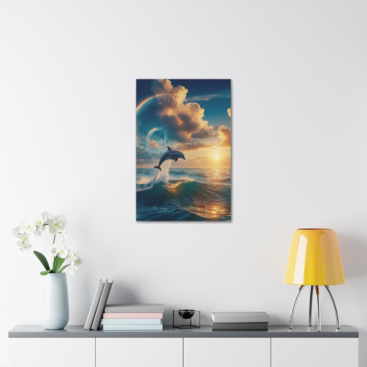 Serene Ocean Art Canvas Ed. 2