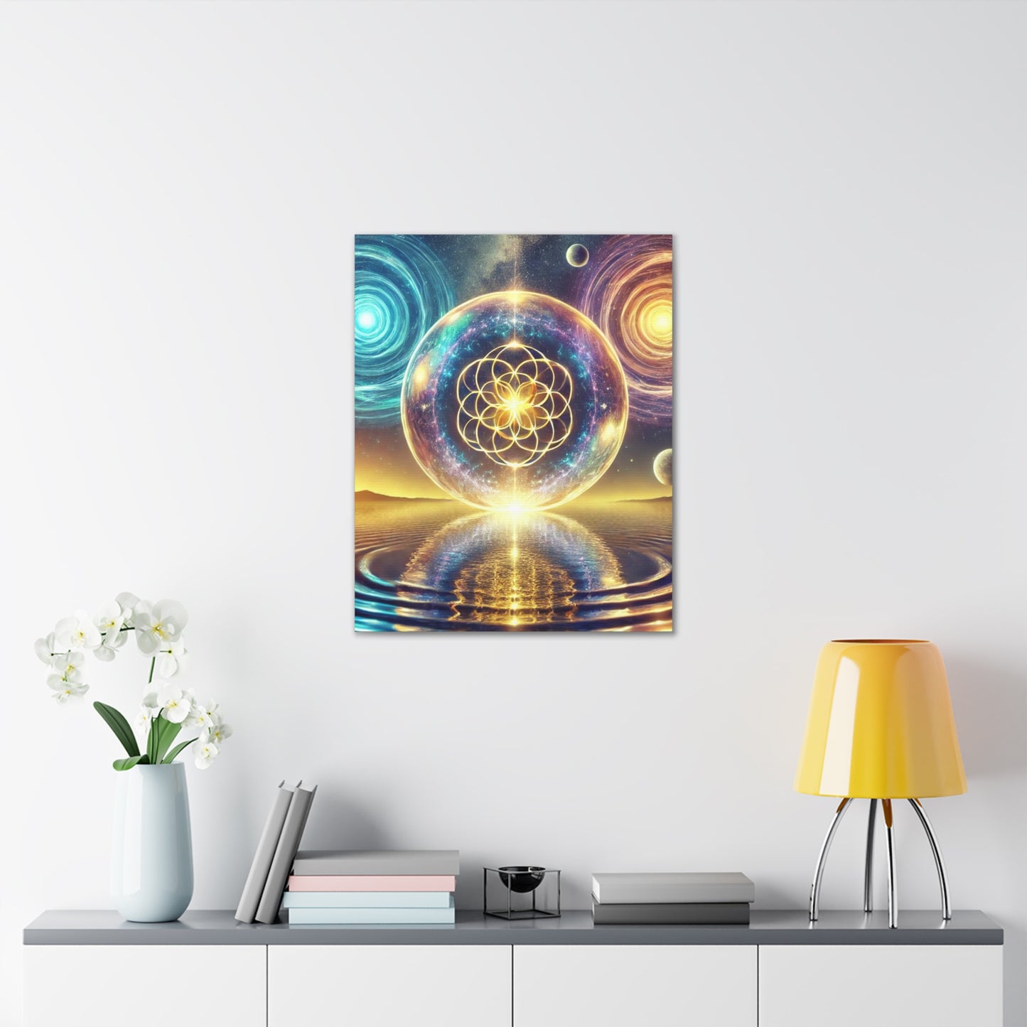 Sacred Geometry Art Canvas Ed. 13