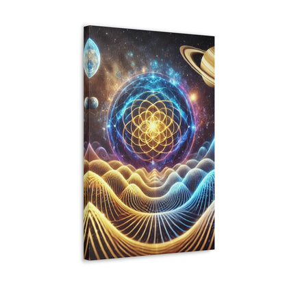 Sacred Geometry Art Canvas Ed. 8