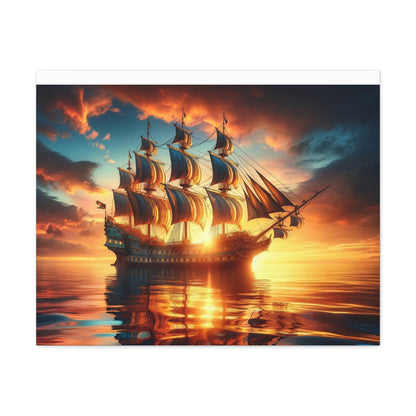 Voyage & Conquest Art Canvas Ed. 16