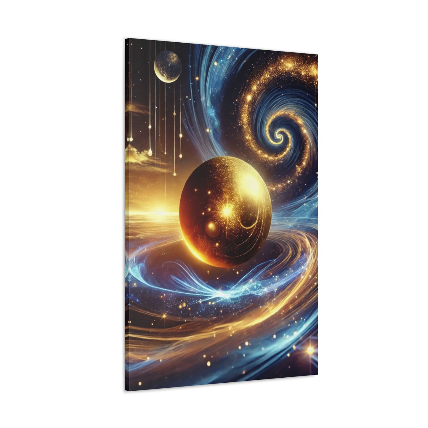 Energetic Orbs Art Canvas Ed. 6