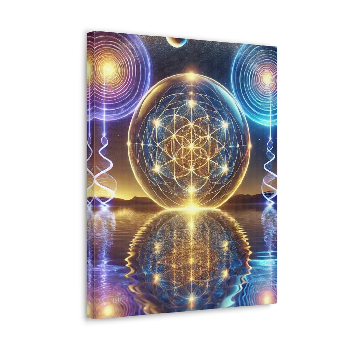 Sacred Geometry Art Canvas Ed. 17