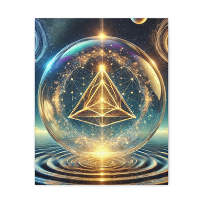 Sacred Geometry Art Canvas Ed. 34