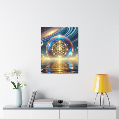 Sacred Geometry Art Canvas Ed. 22