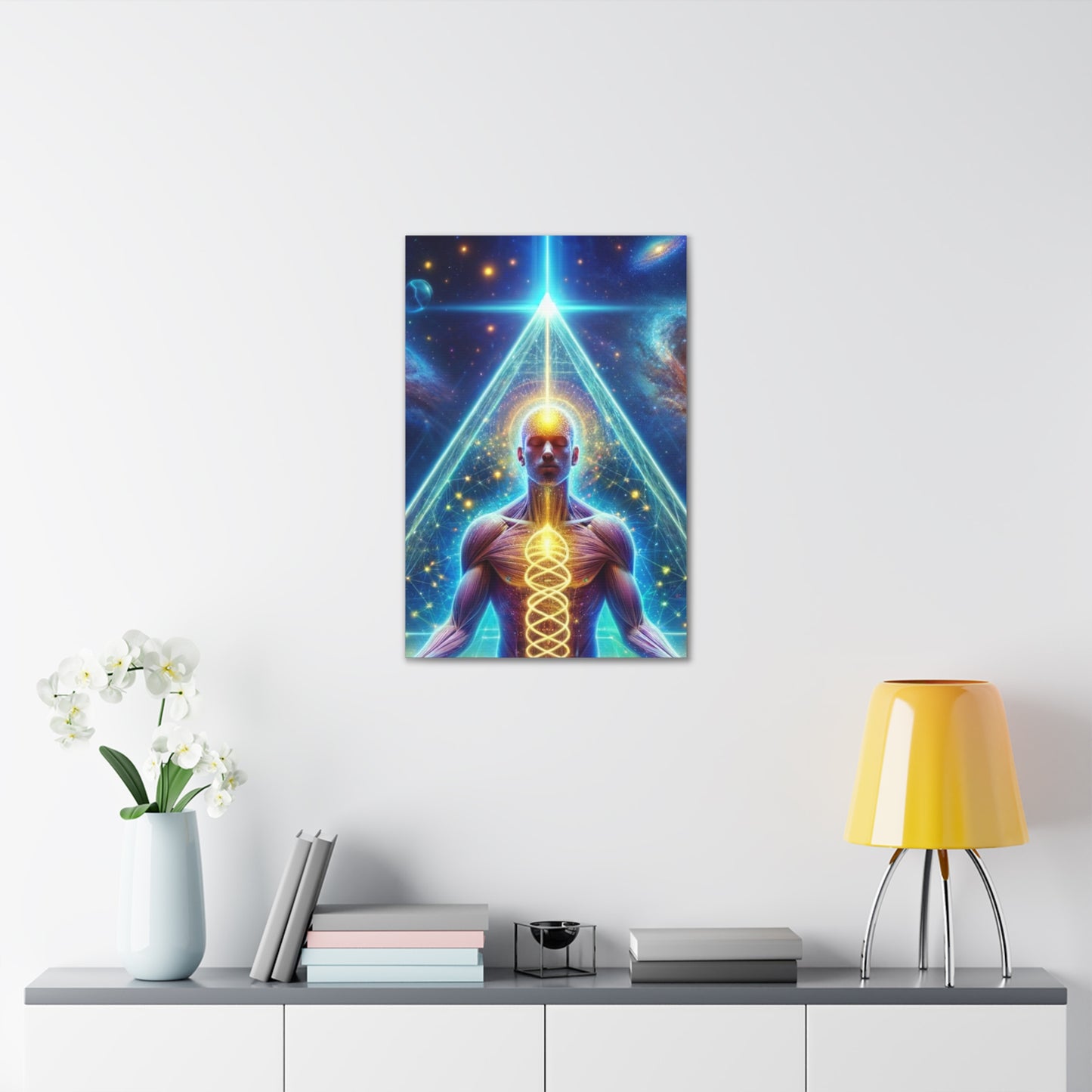 Quantum Entanglement Art Canvas Ed. 24