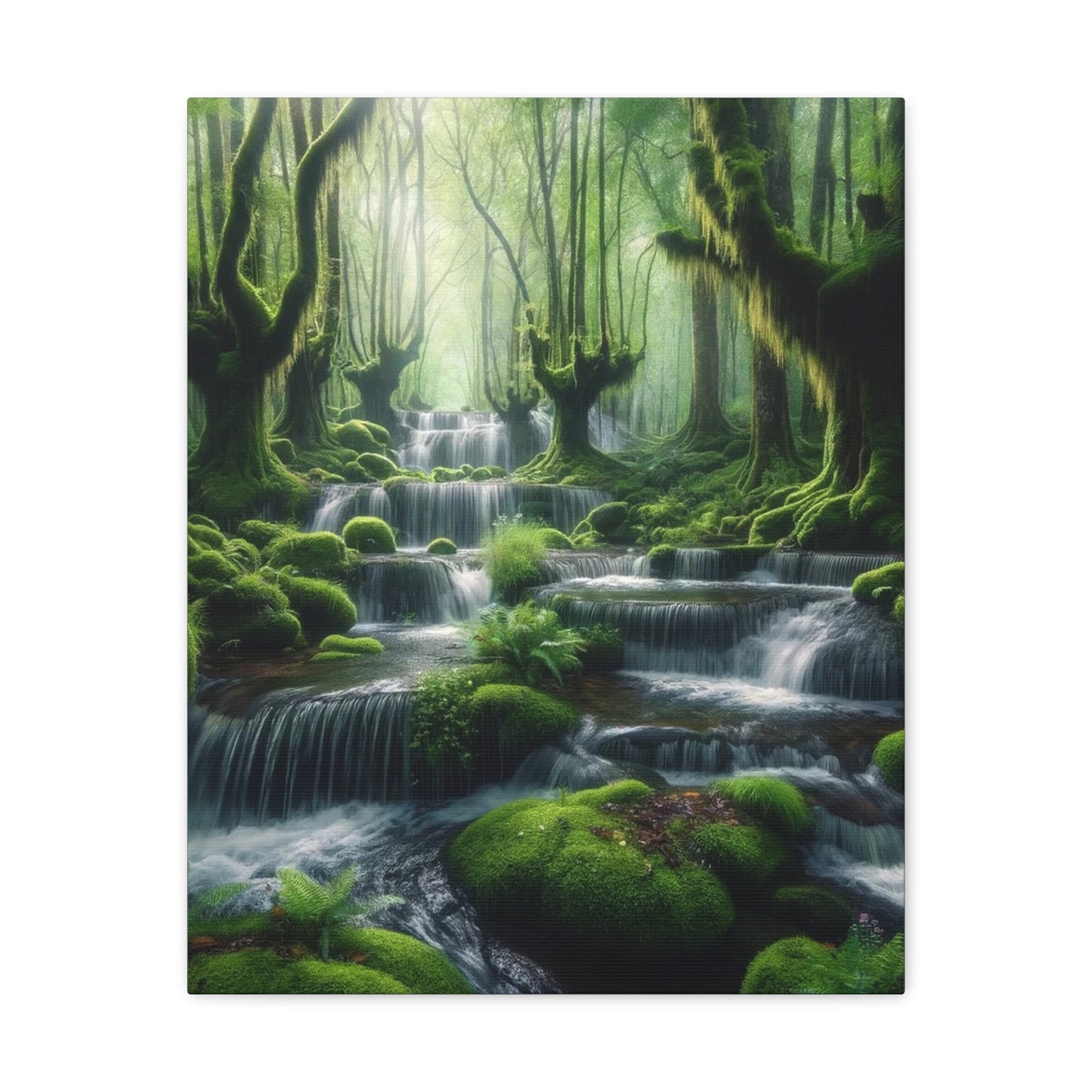 Majestic Waterfalls Art Canvas Ed. 1