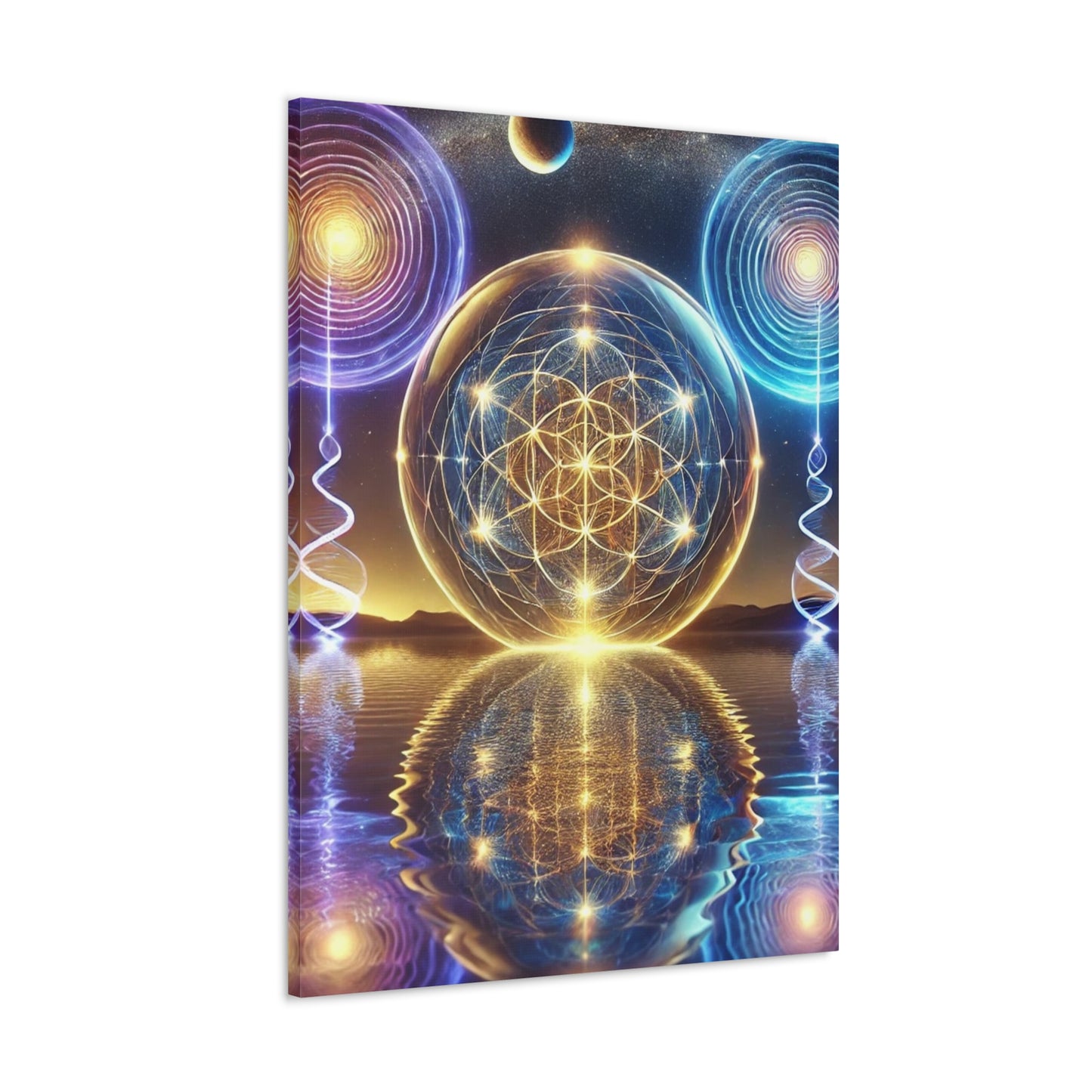 Sacred Geometry Art Canvas Ed. 17