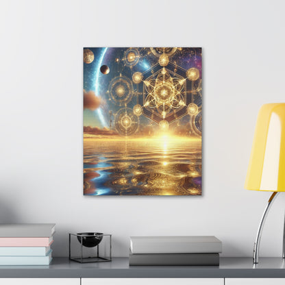 Sacred Geometry Art Canvas Ed. 94