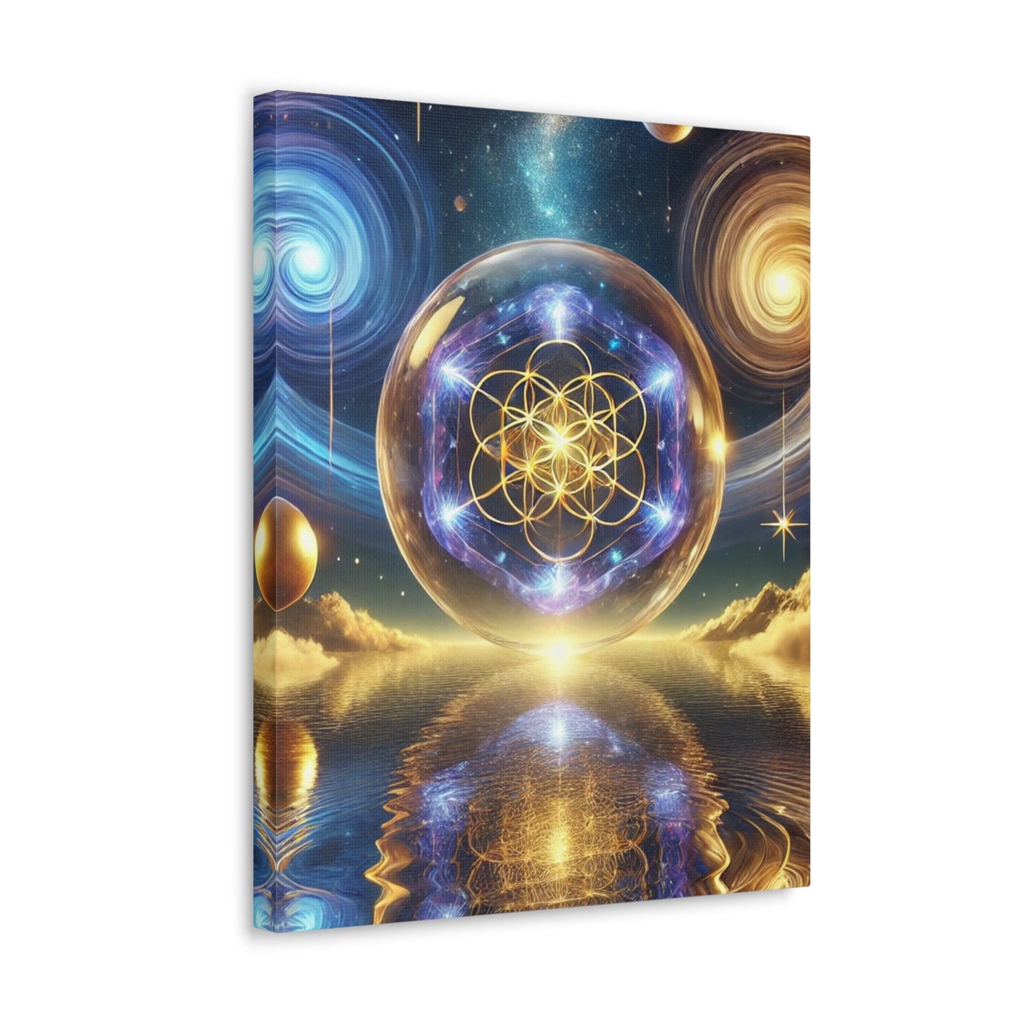 Sacred Geometry Art Canvas Ed. 20