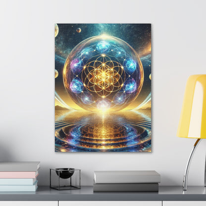 Sacred Geometry Art Canvas Ed. 12