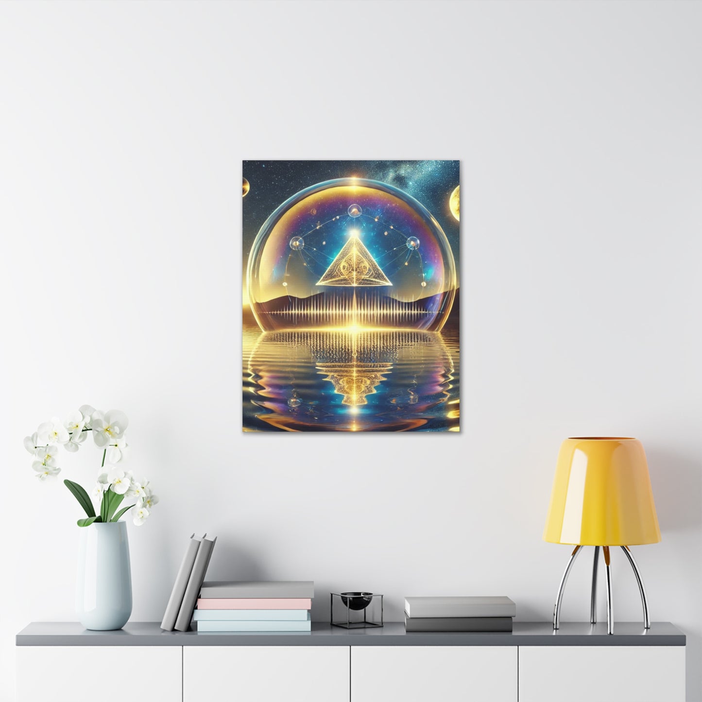 Sacred Geometry Art Canvas Ed. 39