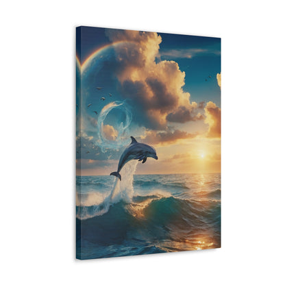 Serene Ocean Art Canvas Ed. 2