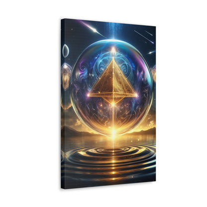 Sacred Geometry Art Canvas Ed. 32