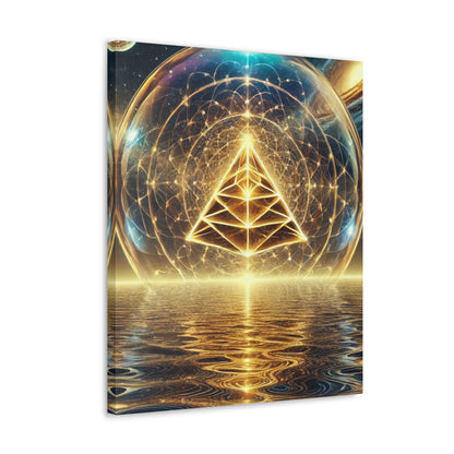 Sacred Geometry Art Canvas Ed. 42