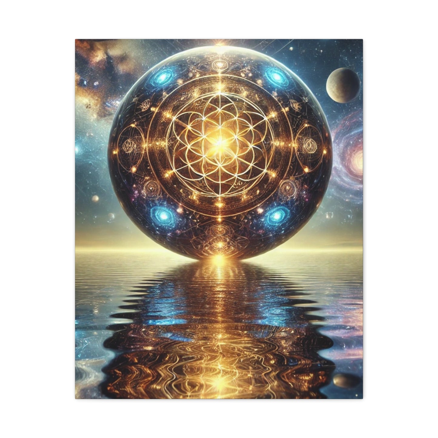 Sacred Geometry Art Canvas Ed. 50