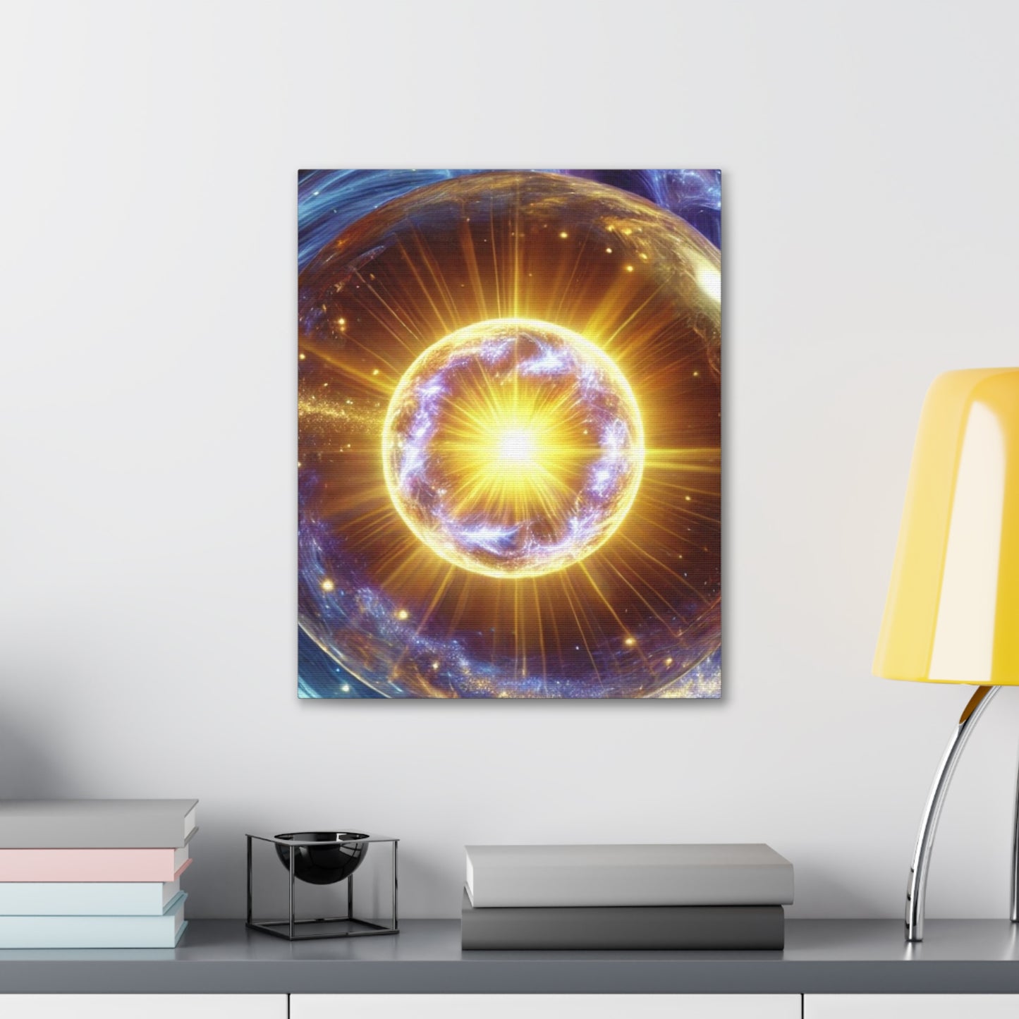 Energetic Orbs Art Canvas Ed. 12