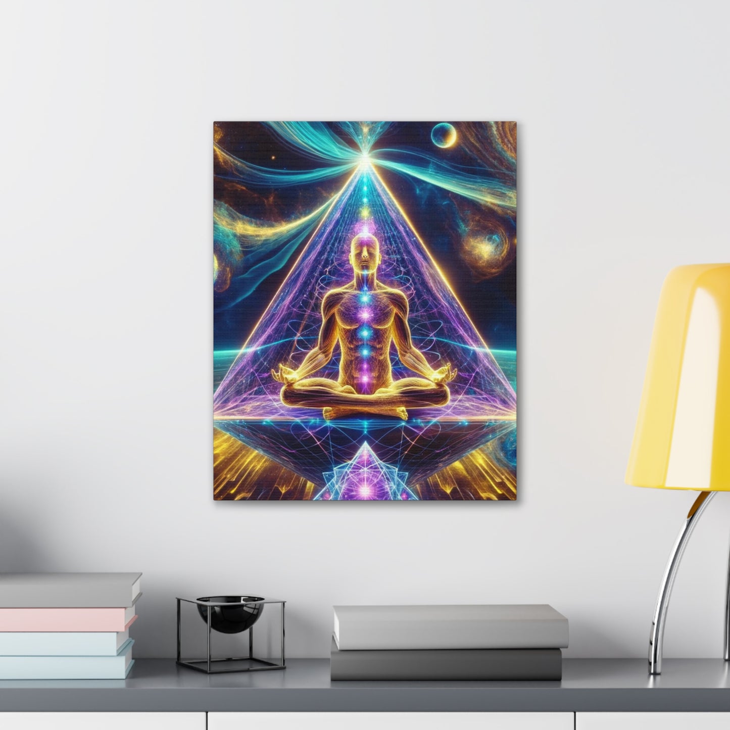 Quantum Entanglement Art Canvas Ed. 3