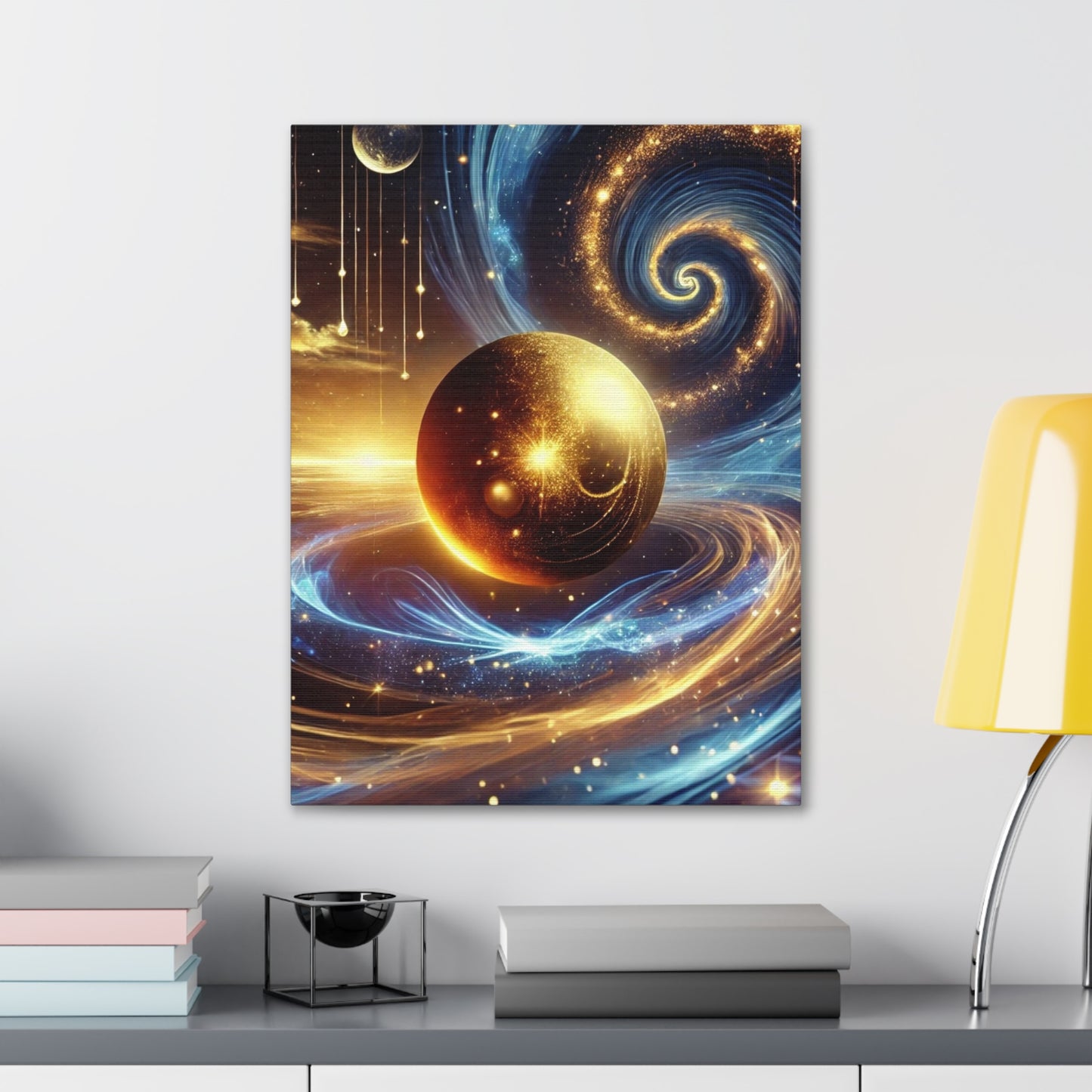 Energetic Orbs Art Canvas Ed. 6