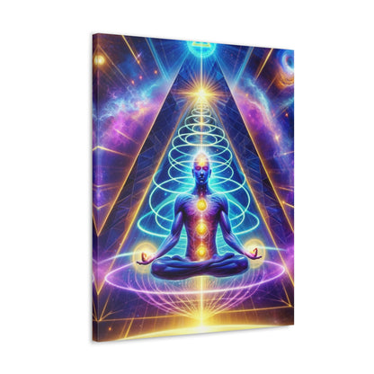 Quantum Entanglement Art Canvas Ed. 7