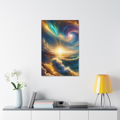 Serene Ocean Art Canvas Ed. 1