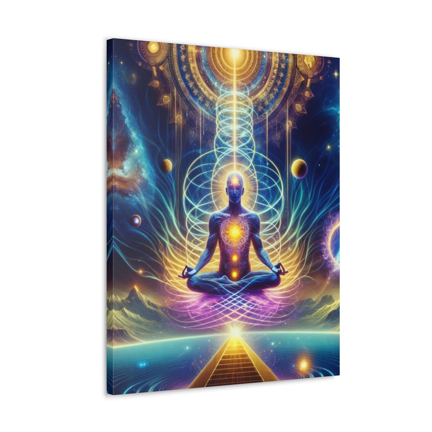 Quantum Entanglement Art Canvas Ed. 25