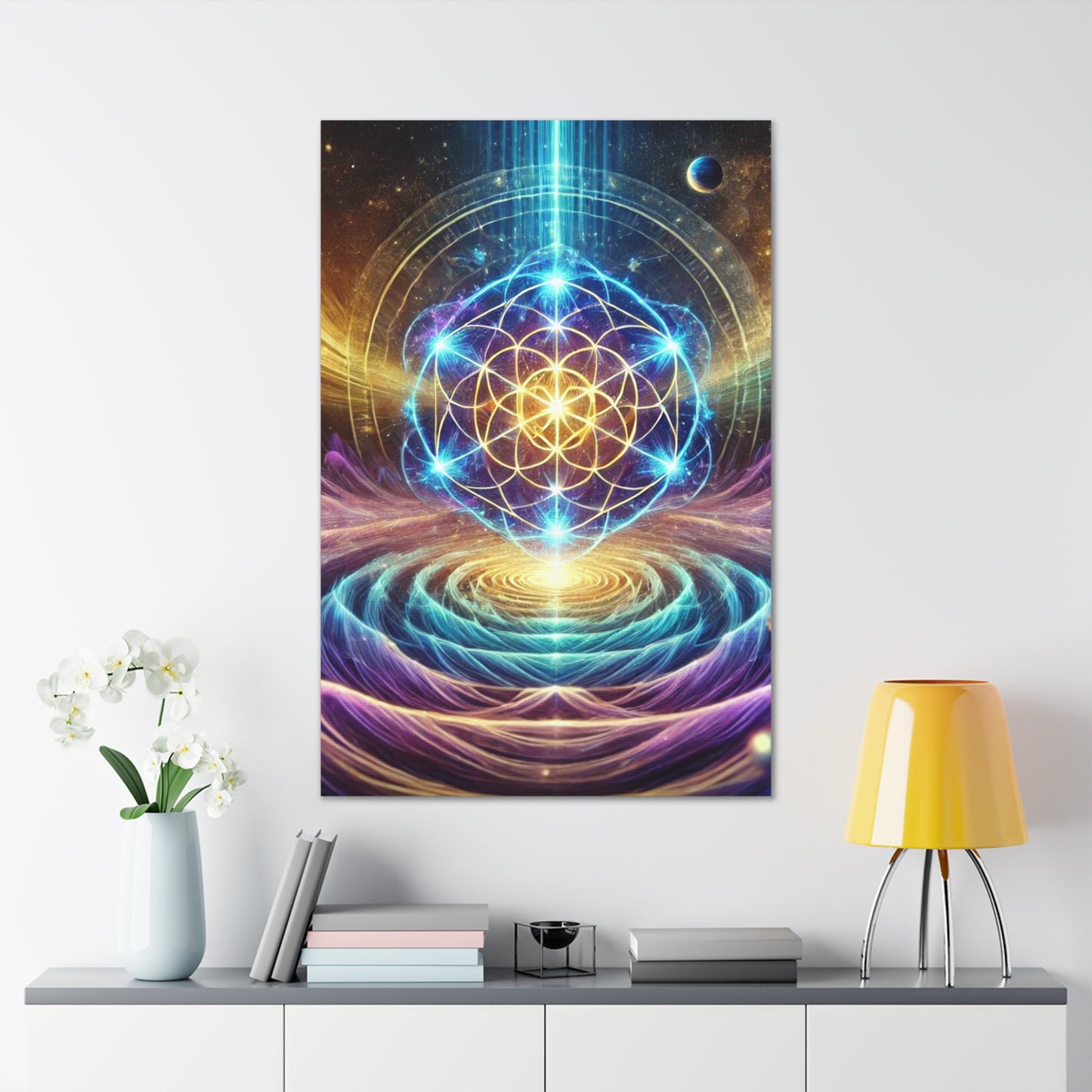 Sacred Geometry Art Canvas Ed. 4