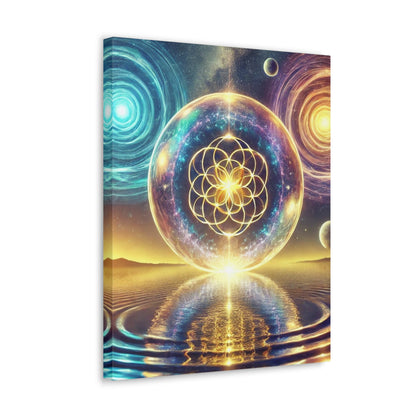 Sacred Geometry Art Canvas Ed. 13