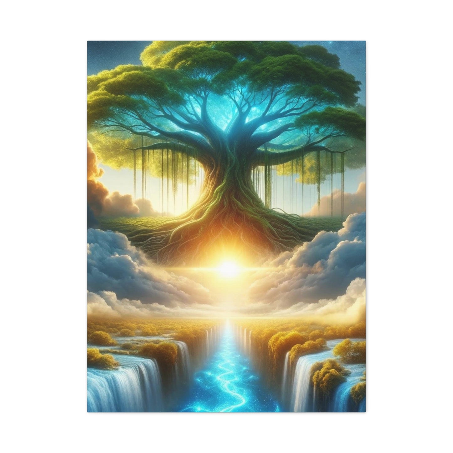 Trees of Light Art Canvas Ed. 5