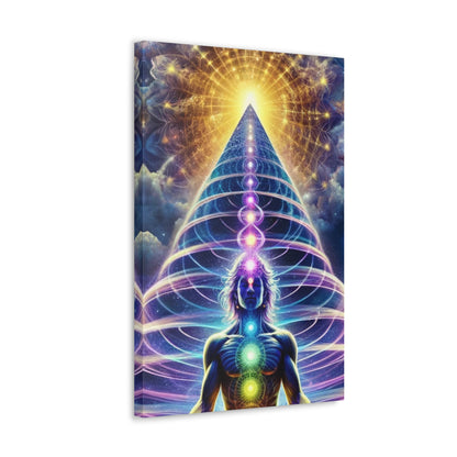 Quantum Entanglement Art Canvas Ed. 8