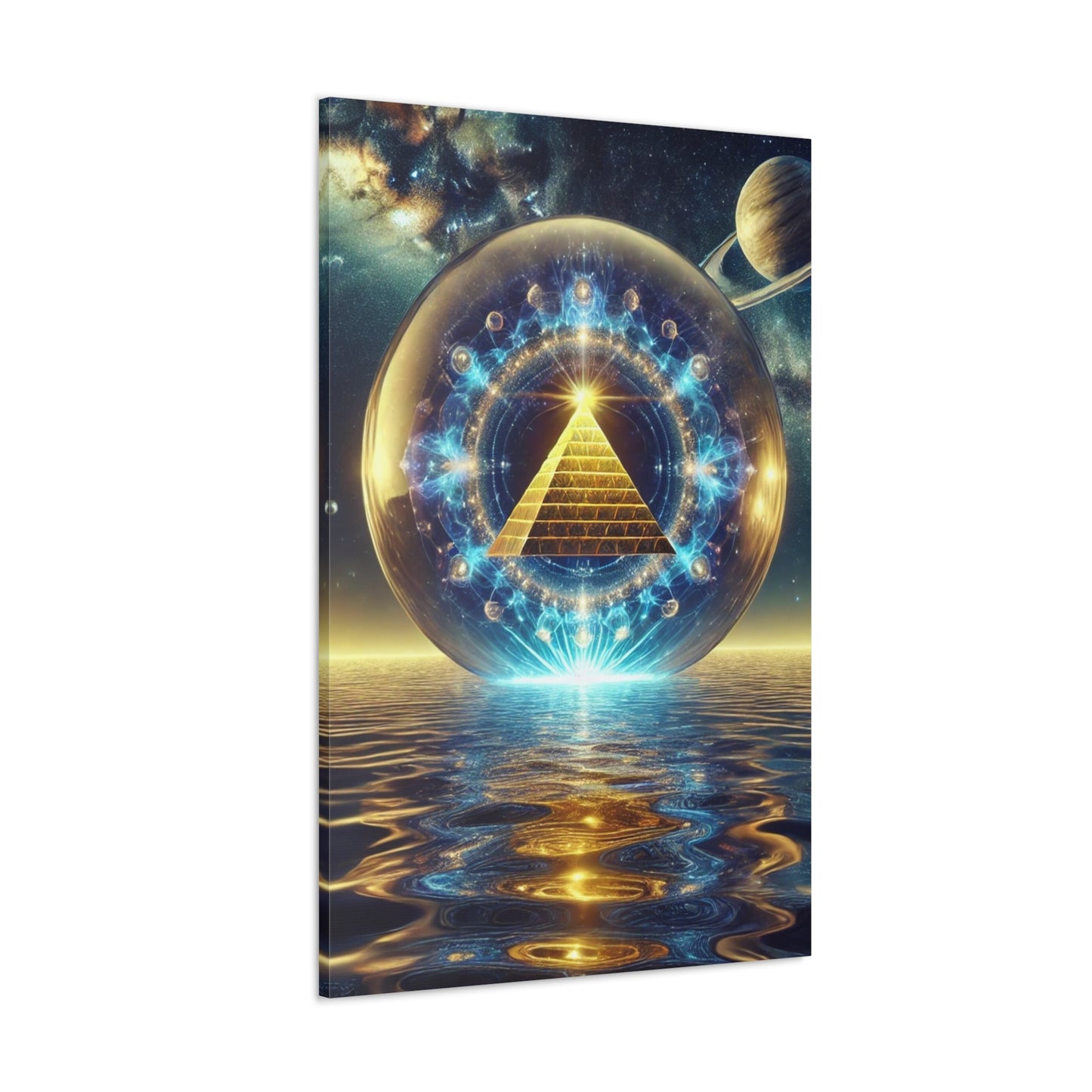 Sacred Geometry Art Canvas Ed. 41