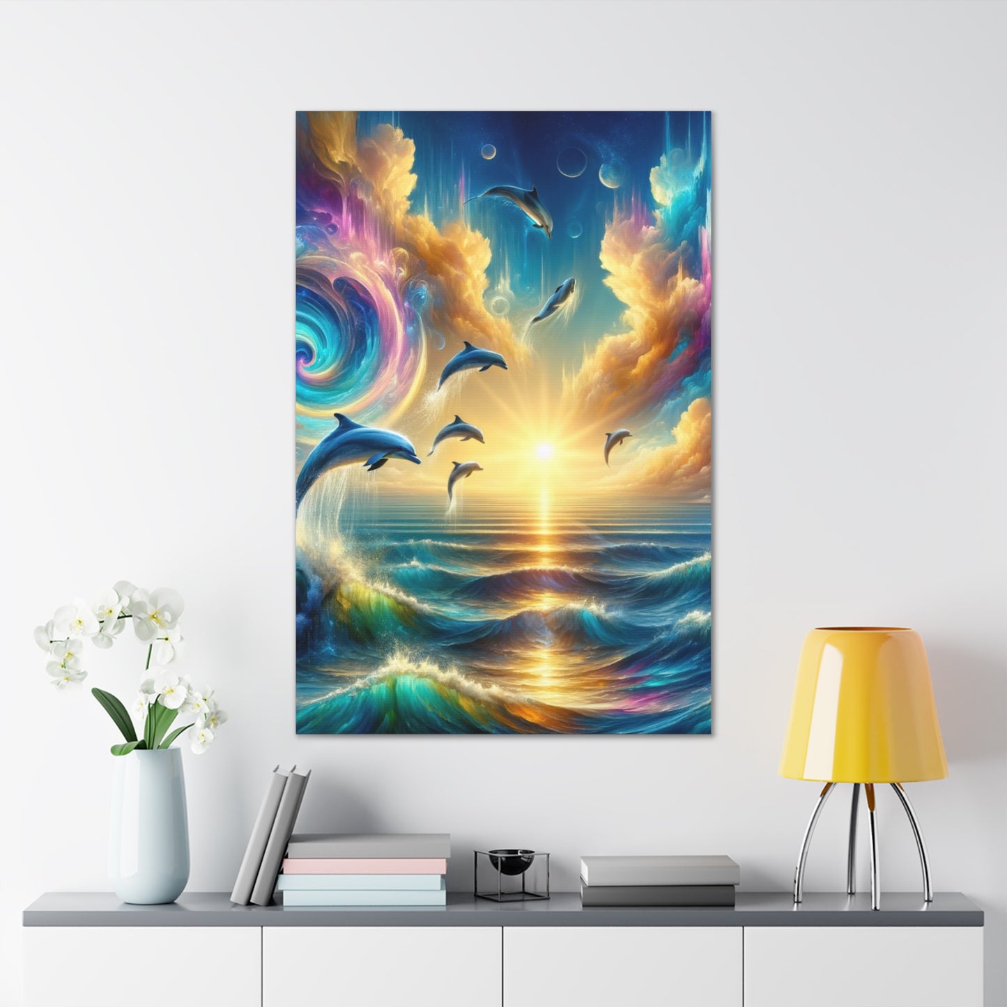 Serene Ocean Art Canvas Ed. 7