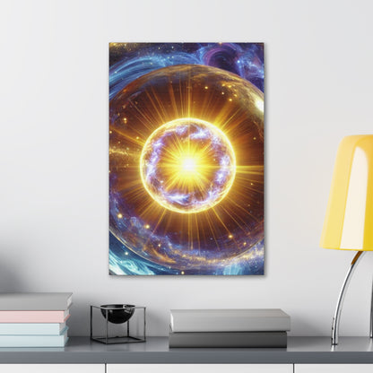 Energetic Orbs Art Canvas Ed. 12