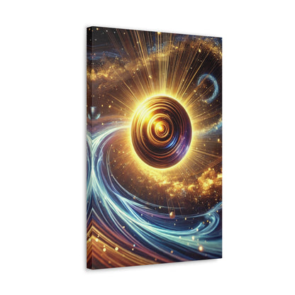 Energetic Orbs Art Canvas Ed. 4