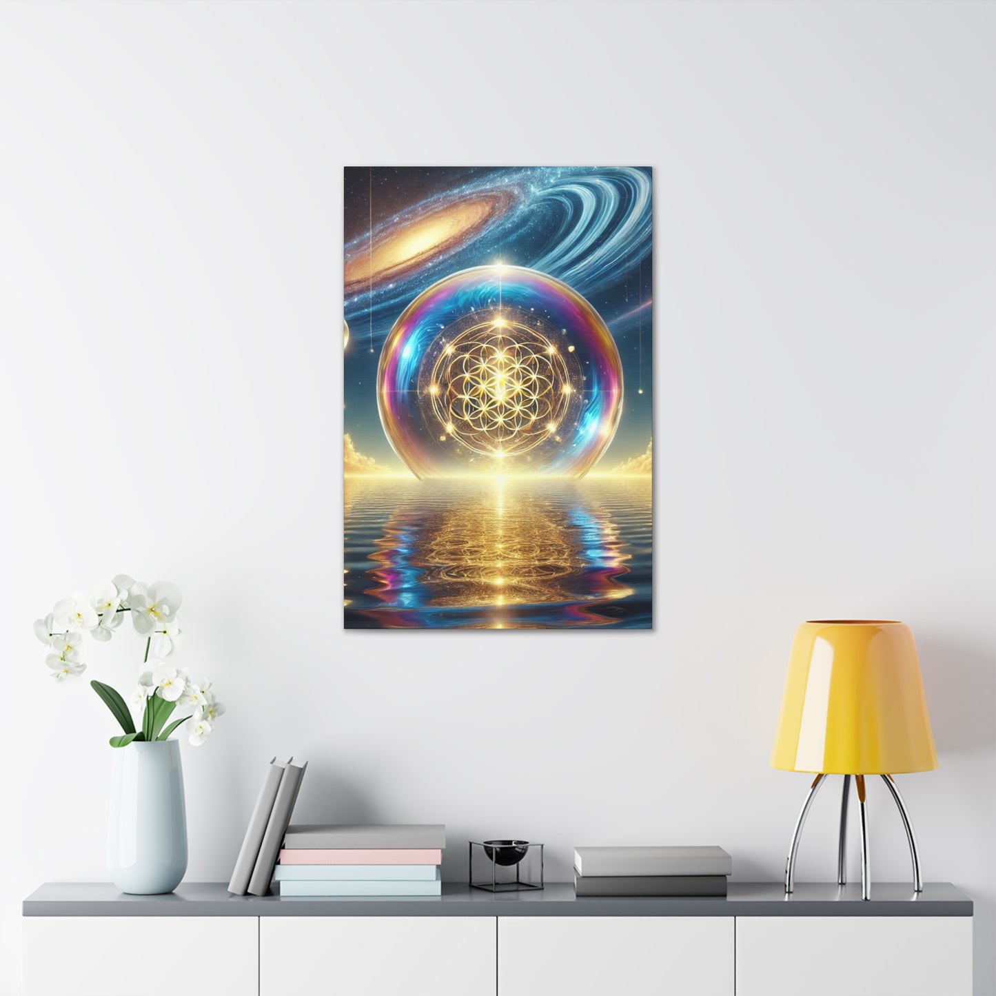 Sacred Geometry Art Canvas Ed. 21